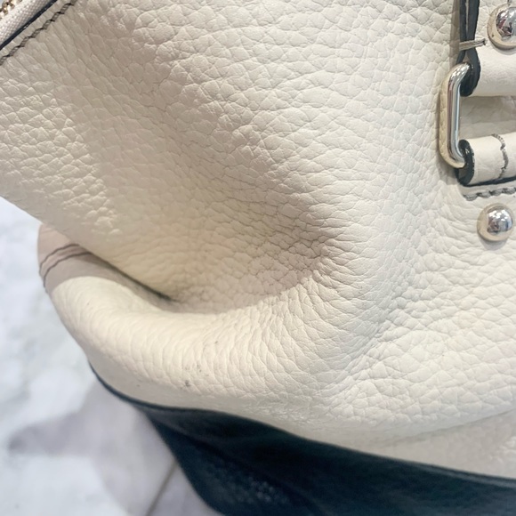 Kate Spade Grove Court Blaine Satchel Cream & Black - Picture 9 of 12